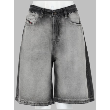 SHORTS IN DENIM "SKELETON"