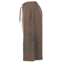 SHORTS "P-FROM" CON STAMPA
