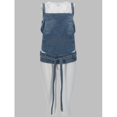 TOP "DE-SAYRA" IN DENIM