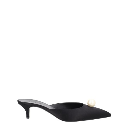 MULE IN SETA CON PERLA