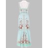 ABITO MIDI CON STAMPA FLOREALE