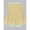 MINIGONNA IN MAGLIA TRAFORATA