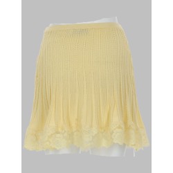 MINIGONNA IN MAGLIA TRAFORATA