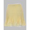 MINIGONNA IN MAGLIA TRAFORATA