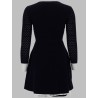 MINI ABITO IN MAGLIA CON FIOCCO