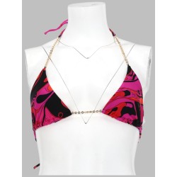 TOP BIKINI CON STAMPA