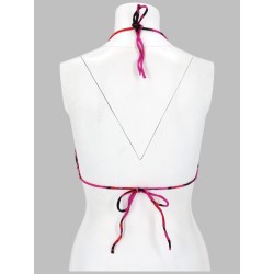 TOP BIKINI CON STAMPA