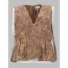 BLUSA IN COTONE CON STAMPA