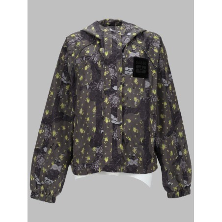 GIACCA IN NYLON LEGGERO CON STAMPA