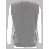 GILET CON APPLICAZIONI FLOREALI
