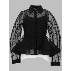 CAMICIA "PEPLUM" IN ORGANZA