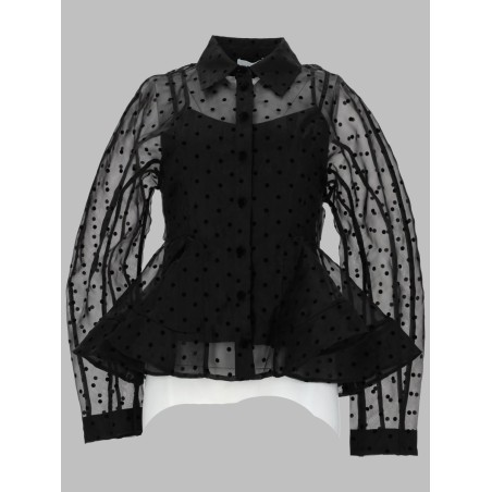 CAMICIA "PEPLUM" IN ORGANZA
