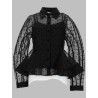 CAMICIA "PEPLUM" IN ORGANZA