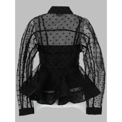 CAMICIA "PEPLUM" IN ORGANZA