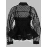 CAMICIA "PEPLUM" IN ORGANZA