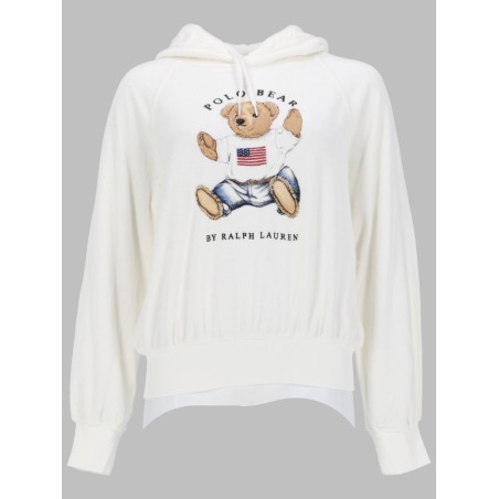 FELPA "POLO BEAR" CON LOGO