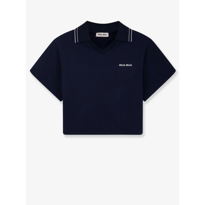Cotton sweatshirt with Logo embroidery
