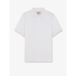 Cotton and silk polo shirt