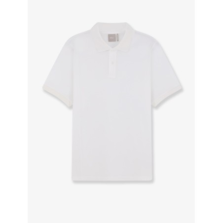 Cotton and silk polo shirt