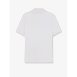 Cotton and silk polo shirt