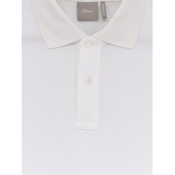 Cotton and silk polo shirt