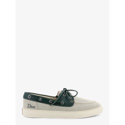 Chester Dioriviera canvas and leather loafers
