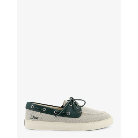 Chester Dioriviera canvas and leather loafers