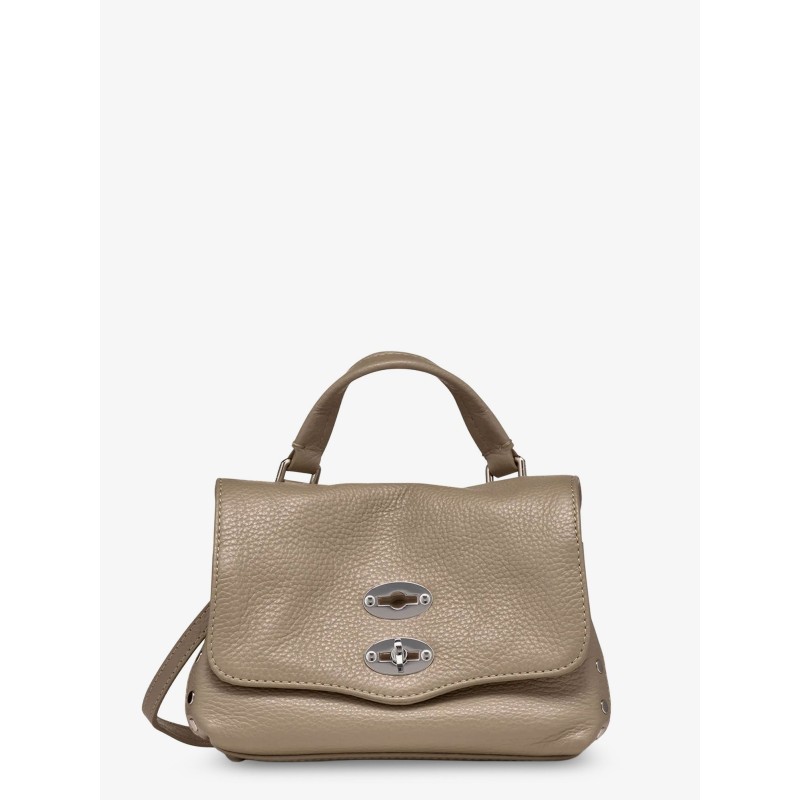 Postina® Baby hammered leather crossbody bag
