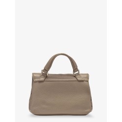 Postina® Baby hammered leather crossbody bag