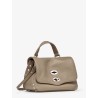 Postina® Baby hammered leather crossbody bag