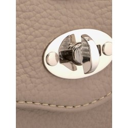 Postina® Baby hammered leather crossbody bag