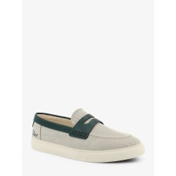 Chester Dioriviera canvas and leather loafers
