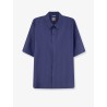 Cannage silk and lyocell shirt