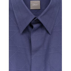 Cannage silk and lyocell shirt