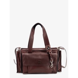 Utilitaire leather crossbody bag
