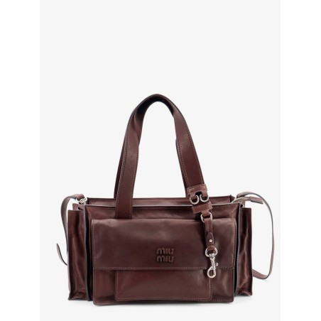 Utilitaire leather crossbody bag