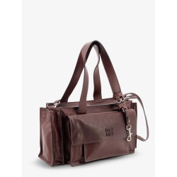 Utilitaire leather crossbody bag