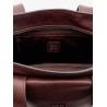 Utilitaire leather crossbody bag