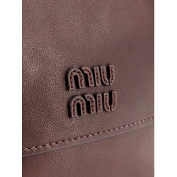 Utilitaire leather crossbody bag