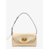 DeVain laminated leather shoulder bag