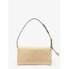 DeVain laminated leather shoulder bag