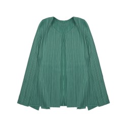 CARDIGAN PLISSETTATO