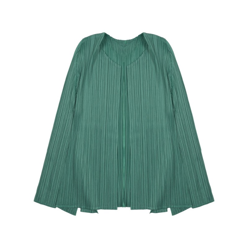 CARDIGAN PLISSETTATO