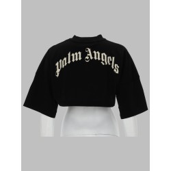 T-SHIRT CROPPED CON LOGO