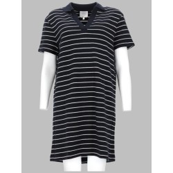 ABITO POLO A RIGHE