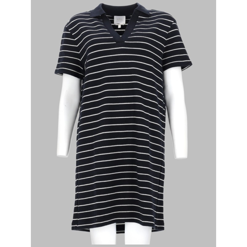 ABITO POLO A RIGHE