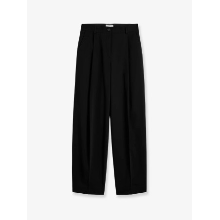 Single Pleat cotton trousers