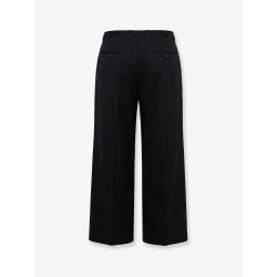 Single Pleat cotton trousers