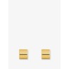 Brass Huggie Earrings