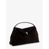 T-Lock suede handbag